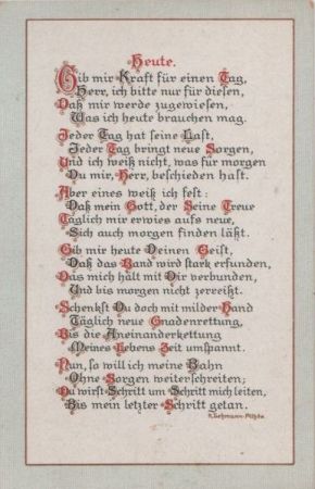 Gedicht Heute Gedicht Heute