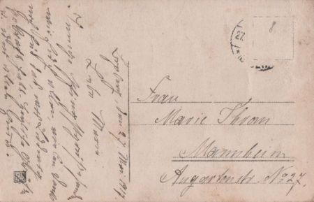 Pfingstgrüße Baum am Wasser