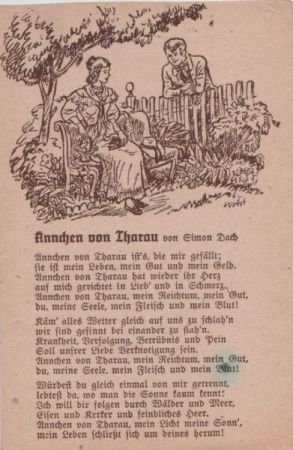 Simon Dach Ännchen von Tharau Simon Dach Ännchen von Tharau