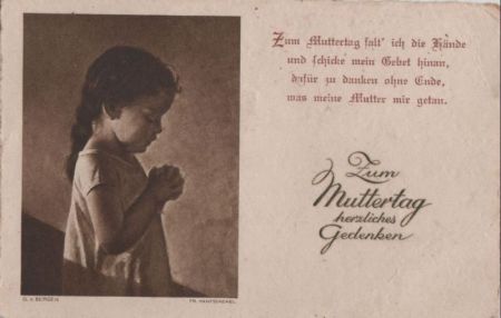 Zum Muttetag Kind Zum Muttetag Kind