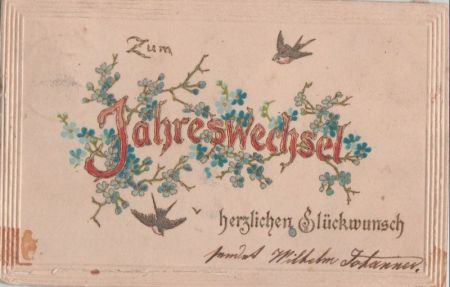 Jahreswechsel Glückwunsch Jahreswechsel Glückwunsch