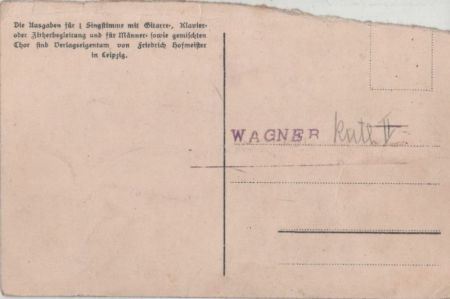 Liedkarte Schneeschuhfahrer-Marsch Liedkarte Schneeschuhfahrer-Marsch