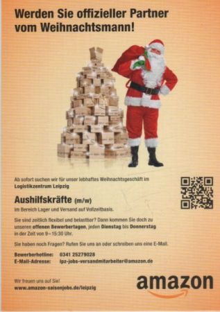 Amazon Werbung Weihnachtsmann Amazon Werbung Weihnachtsmann