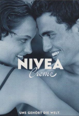 Werbekarte Nivea Werbekarte Nivea