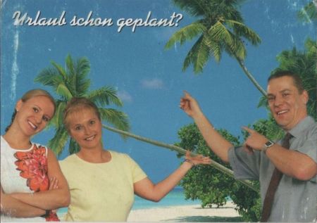 Werbekarte Neckermann Urlaub Werbekarte Neckermann Urlaub