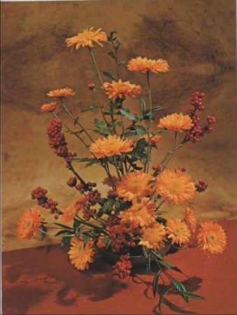 Spiegeleier-Chrysanthemen Arrangement Spiegeleier-Chrysanthemen Arrangement