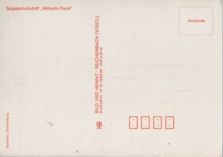 Wilhelm Pieck Segelschulschiff Wilhelm Pieck Segelschulschiff