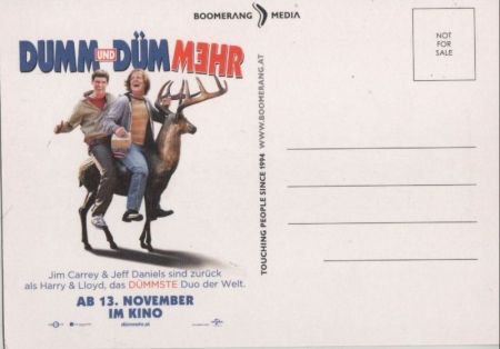 Möpsige Erinnerungen Werbekarte für Film