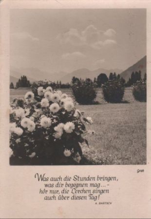 Was auch die Stunden bringen A. Bartsch Was auch die Stunden bringen A. Bartsch