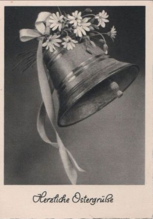 Herzliche Ostergrüße Glocke Herzliche Ostergrüße Glocke