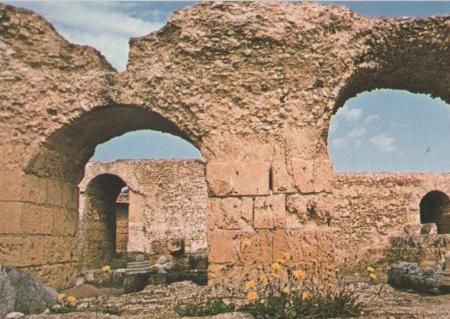 Tunesien - Carthage - Ruinen - ca. 1975 Tunesien - Carthage - Ruinen - ca. 1975