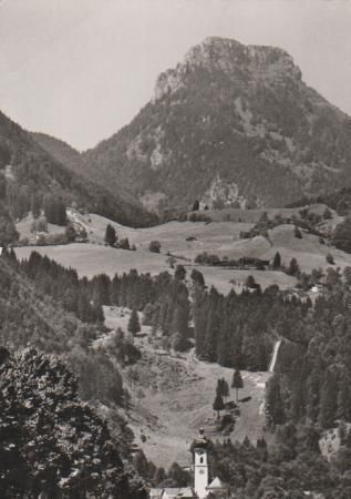 Oberstdorf - Oberaudorf mit Brünnstein - 1967 Oberstdorf - Oberaudorf mit Brünnstein - 1967