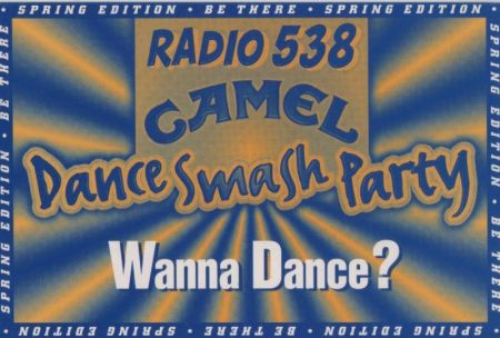 Camel Party Werbekarte Camel Party Werbekarte