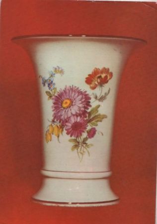 Bechervase Blumendekor Bechervase Blumendekor