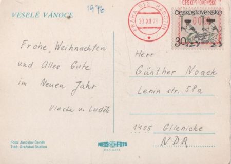 Vesele Vanoce Weihnachtsgruß Vesele Vanoce Weihnachtsgruß