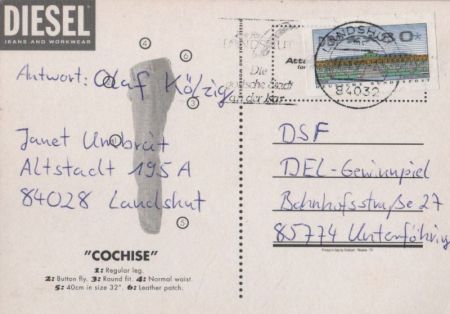 Diesel Cochise Werbung Diesel Cochise Werbung
