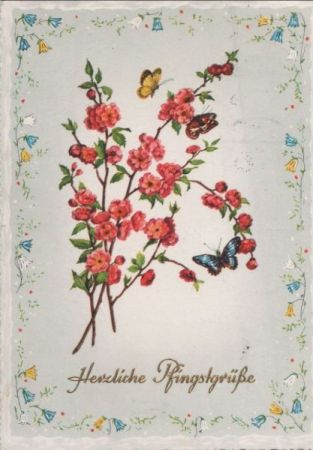 Herzliche Pfingstgrüße Blüten Herzliche Pfingstgrüße Blüten