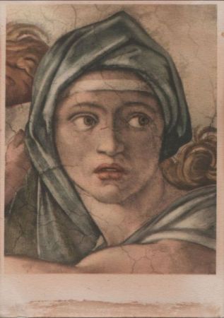 Michelangelo Kopf der Sybille Delphica Michelangelo Kopf der Sybille Delphica
