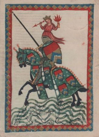 von Liechtenstein auf Pferd von Liechtenstein auf Pferd