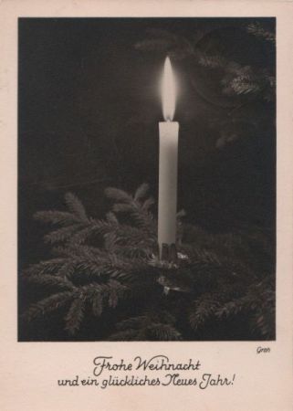 Frohe Weihnacht Kerze auf Zweig Frohe Weihnacht Kerze auf Zweig