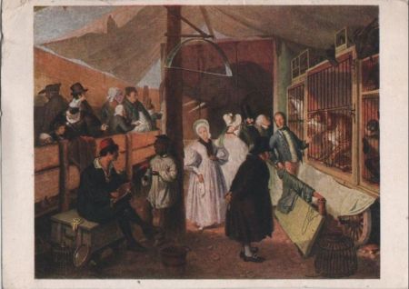 Johann Geyer Das Innere einer Tierbaude Johann Geyer Das Innere einer Tierbaude