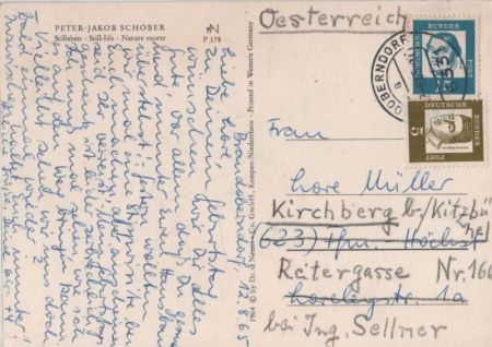 Peter-Jakob Schober Stilleben Peter-Jakob Schober Stilleben