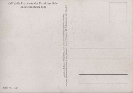 Abendmahlszene Passionsspielke Oberammergau