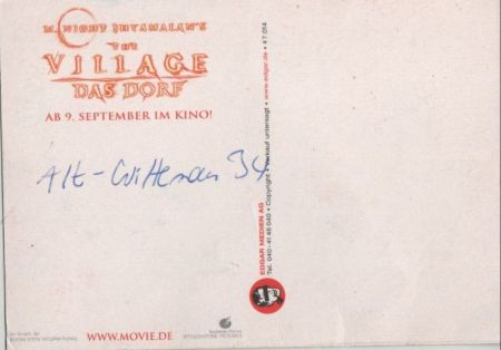 The Village Filmwerbung The Village Filmwerbung