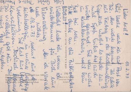 Tannhäuser Liederhandschrift Tannhäuser Liederhandschrift