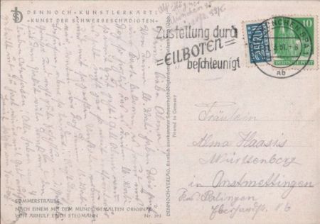 Sommerstrauß in Vase