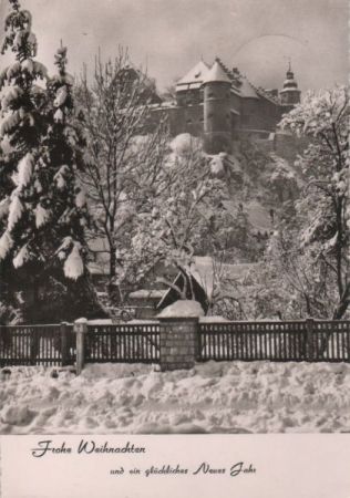 Frohe Weihnachten Winterbild Frohe Weihnachten Winterbild