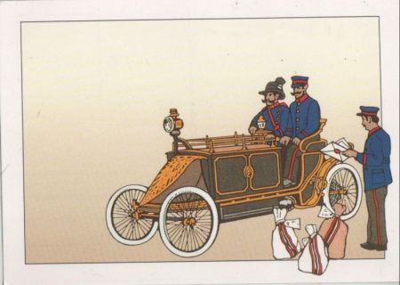 Motorpostwagen Postversand Motorpostwagen Postversand