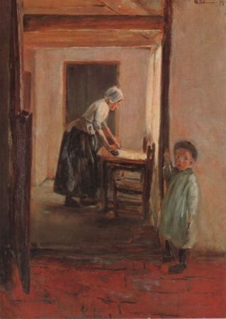 Max Liebermann Die Plätterin Max Liebermann Die Plätterin