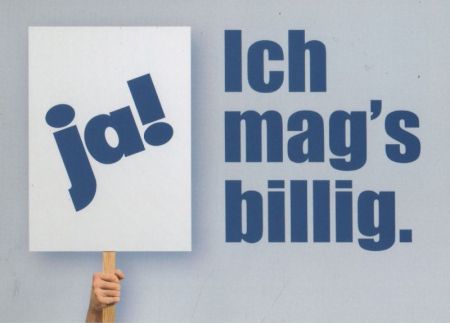 Ich mags billig Werbung Ich mags billig Werbung