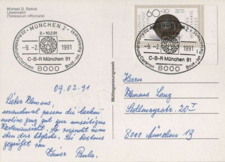 Löwenzahn Sonderstempel Löwenzahn Sonderstempel