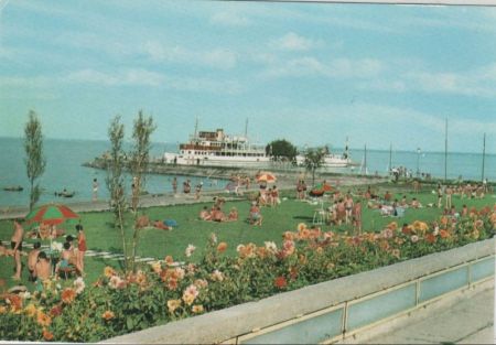 Tihany - Ungarn - Schiff am Strand Tihany - Ungarn - Schiff am Strand