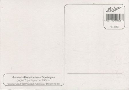 Garmisch-Partenkirchen - gegen Zugspitzgruppe Garmisch-Partenkirchen - gegen Zugspitzgruppe