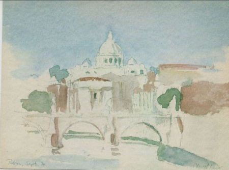 Rom - Roma - Italien - Aquarell von Marcel Keller Rom - Roma - Italien - Aquarell von Marcel Keller