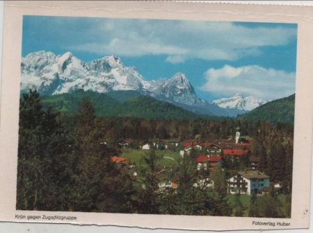 Krün - gegen Zugspitzgruppe Krün - gegen Zugspitzgruppe
