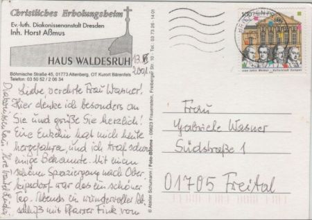 Altenberg - Haus Waldesruh Altenberg - Haus Waldesruh