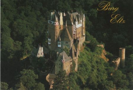 Wierschem, Burg Eltz - von oben Wierschem, Burg Eltz - von oben