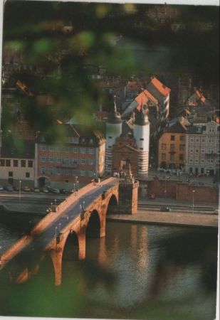 Heidelberg (Neckar) - Brücke von oben Heidelberg (Neckar) - Brücke von oben