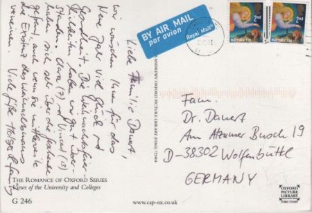 Oxford - Großbritannien - Kalender