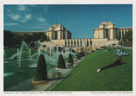 Paris - Frankreich - Jardins du Trocadero Paris - Frankreich - Jardins du Trocadero