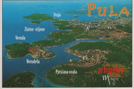 Pula - Kroatien - von oben Pula - Kroatien - von oben