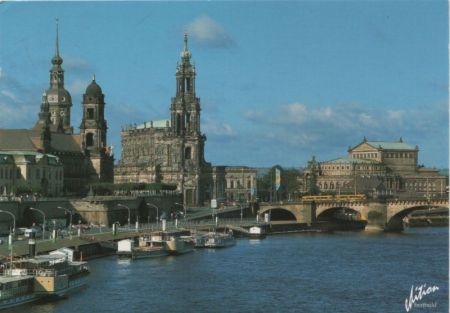 Dresden - Partie an der Elbe Dresden - Partie an der Elbe