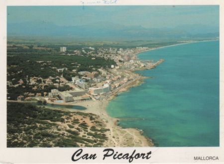 Santa Margalida-Can Picafort - Spanien - von oben Santa Margalida-Can Picafort - Spanien - von oben