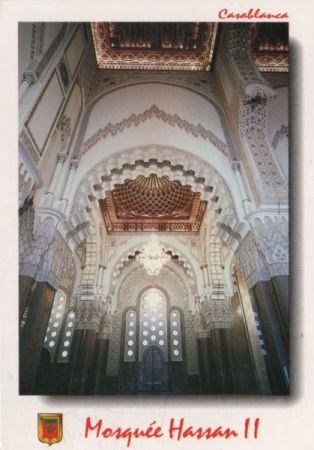 Casablanca - Marokko - Mosquee Hasan II Casablanca - Marokko - Mosquee Hasan II