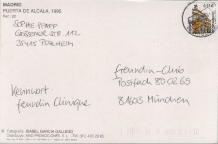 Madrid - Spanien - Puerta de Alcala