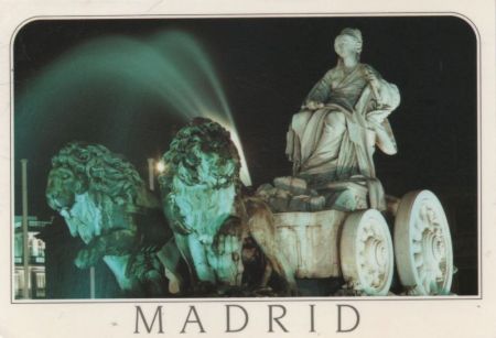 Madrid - Spanien - Funete de la Cibiles Madrid - Spanien - Funete de la Cibiles